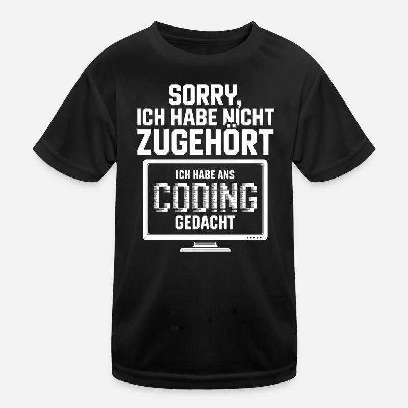 Désolé, je n’ai pas écouté le codage T-shirt sport Enfant