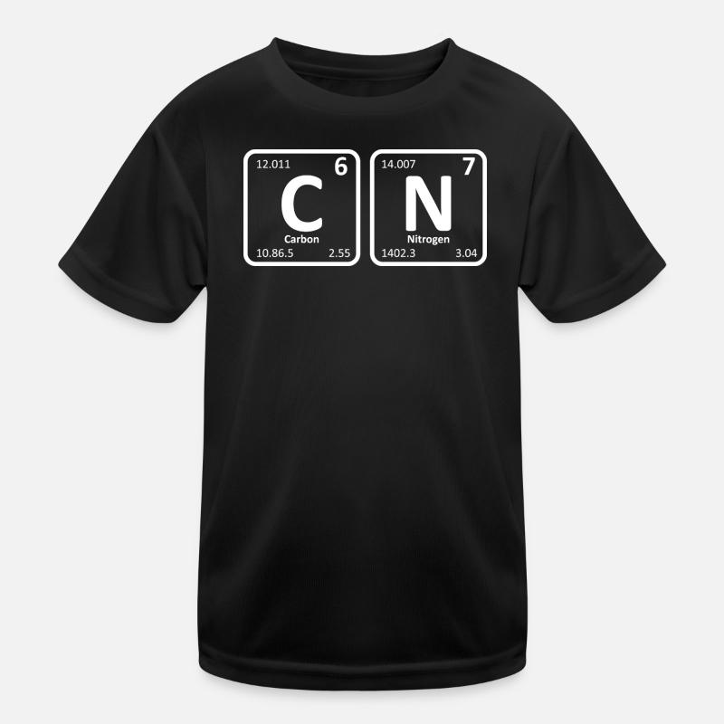 67 - Sixty Seven Meme Six Seven Chemistry Carbon Kids Functional T-Shirt