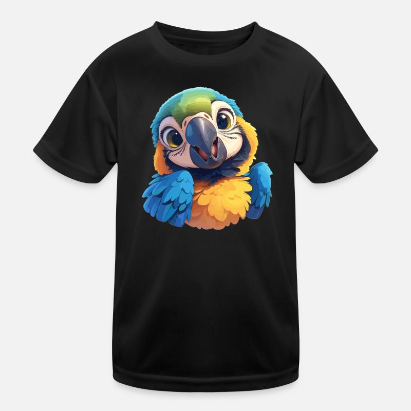 Macaw's Era Kids Functional T-Shirt