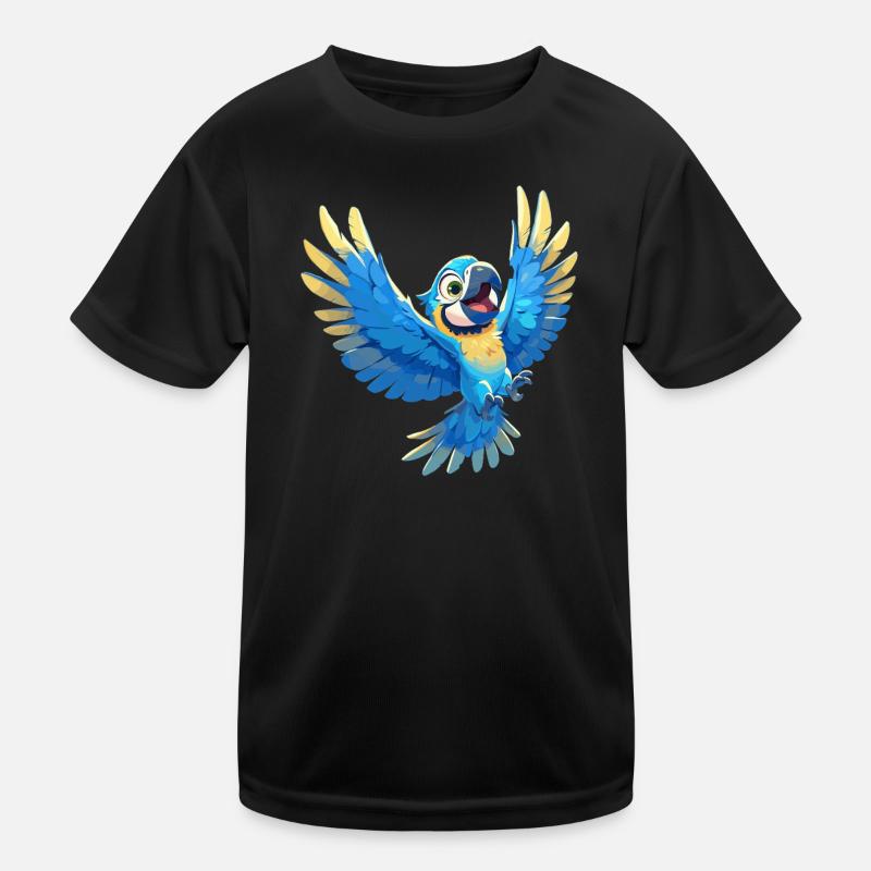 Macaw's Era Kids Functional T-Shirt