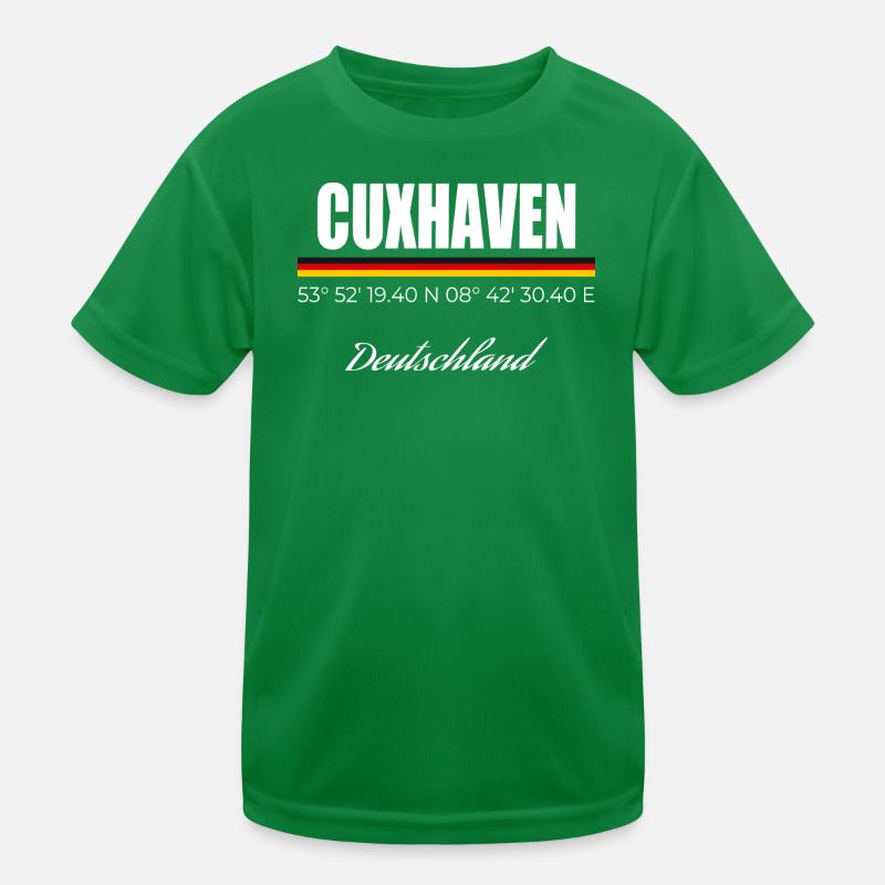 Cuxhaven Kinder Funktions-T-Shirt