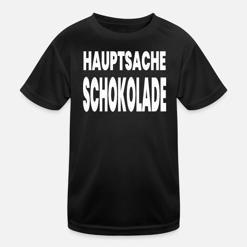 Schokolade Kinder Funktions-T-Shirt