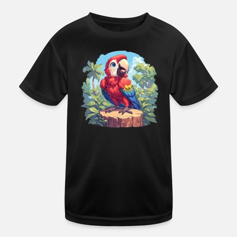 Macaw's Era Kids Functional T-Shirt