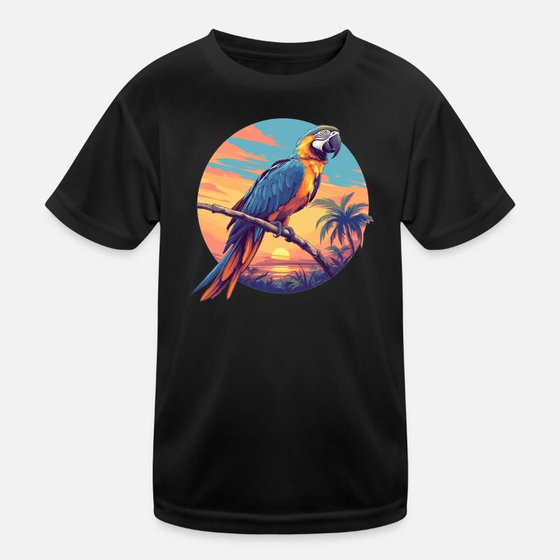 Macaw's Era Kids Functional T-Shirt