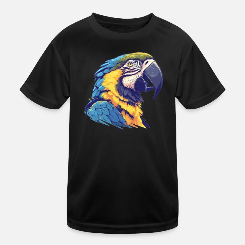 Macaw's Era Kids Functional T-Shirt