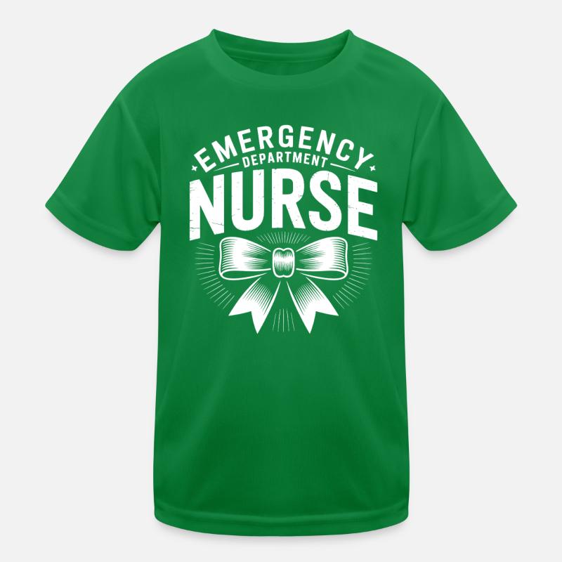 Emergency Room Sayings Gift for Caregivers Kids Functional T-Shirt
