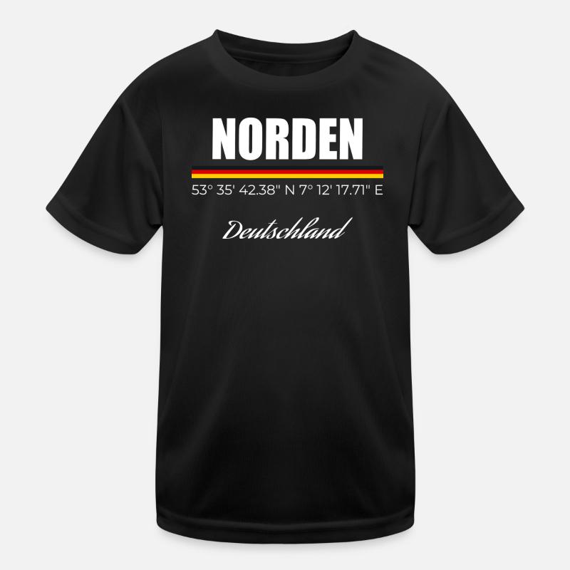 Norden Kinder Funktions-T-Shirt