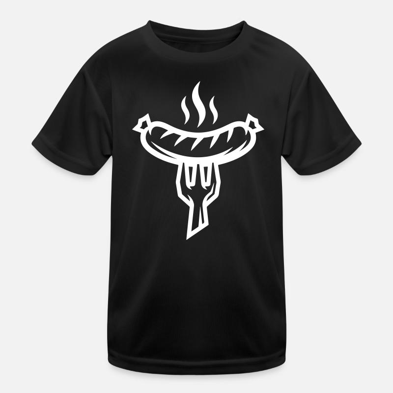 Sausage Bratwurst Kids Functional T-Shirt