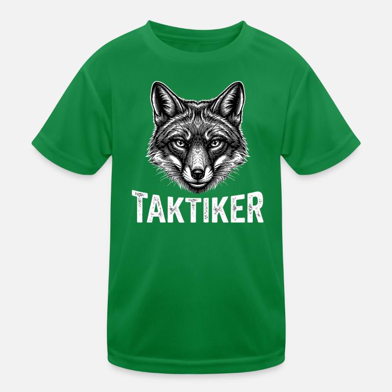 Tacticien – Renard Rusé. T-shirt sport Enfant