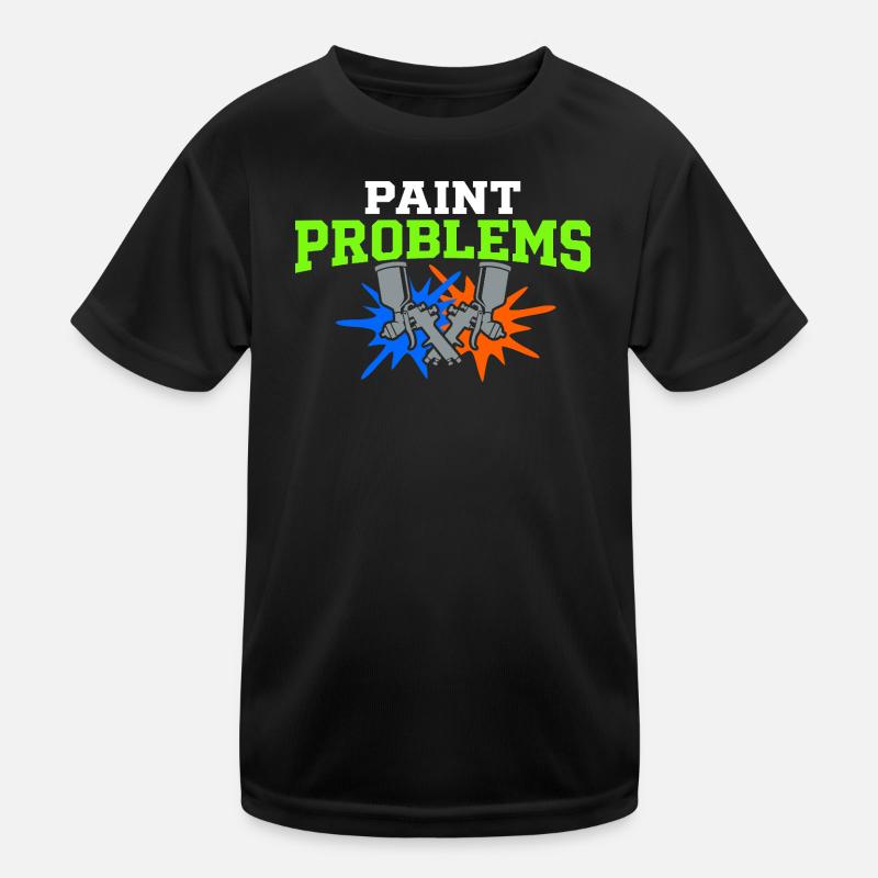 Car Body Workshop Car Body Technician Kids Functional T-Shirt