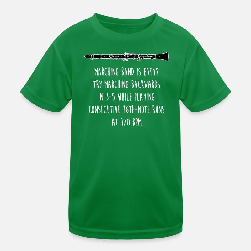 Rückwärts-Kadenz-Marsch-Tee Kinder Funktions-T-Shirt