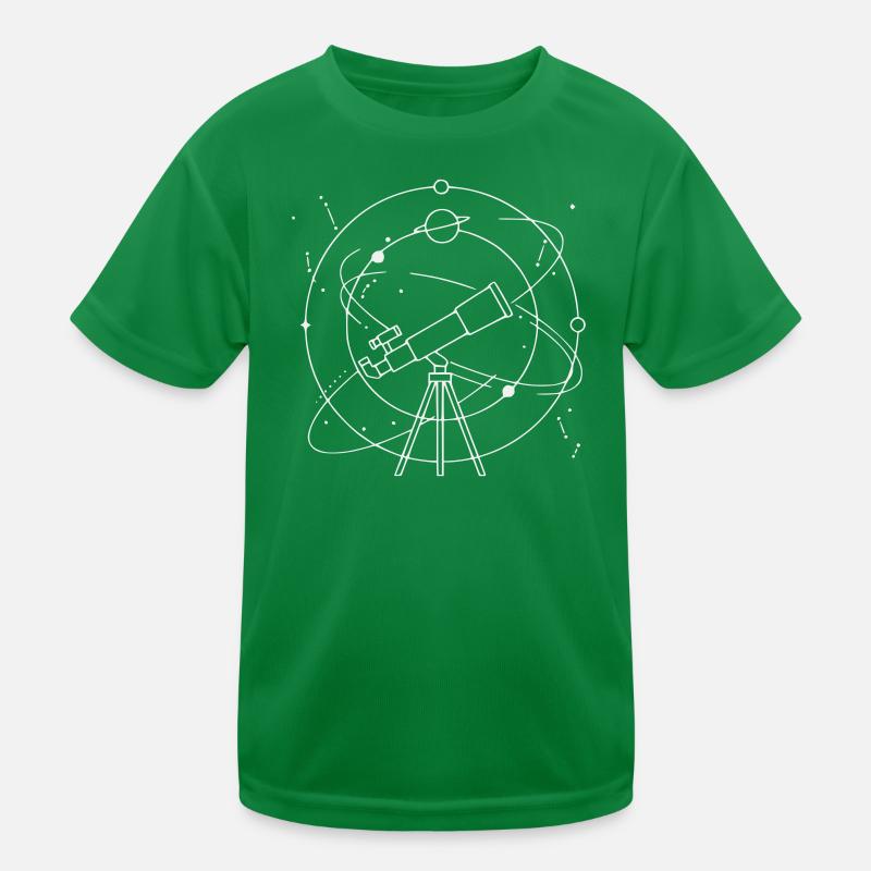 Constellation des planètes du système solaire du télescope T-shirt sport Enfant