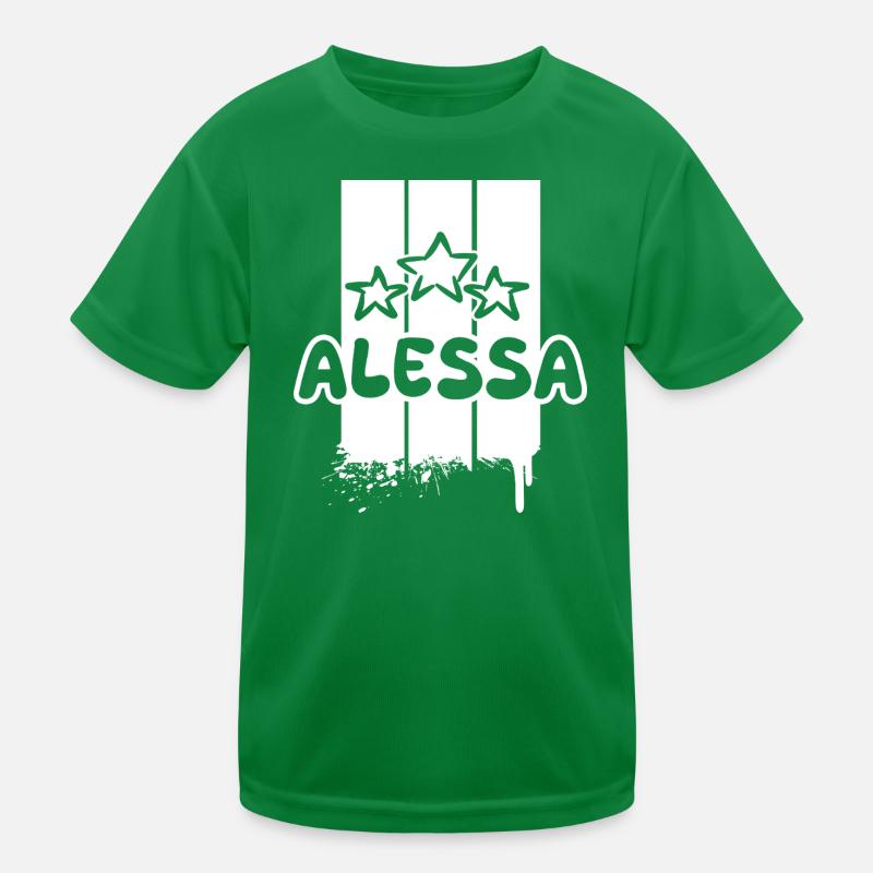 Alessa als Geschenkidee Kinder Funktions-T-Shirt