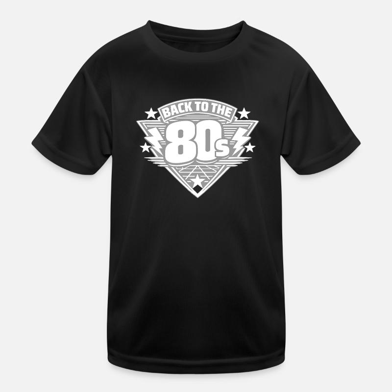 Back to the 80s Retro Kids Functional T-Shirt