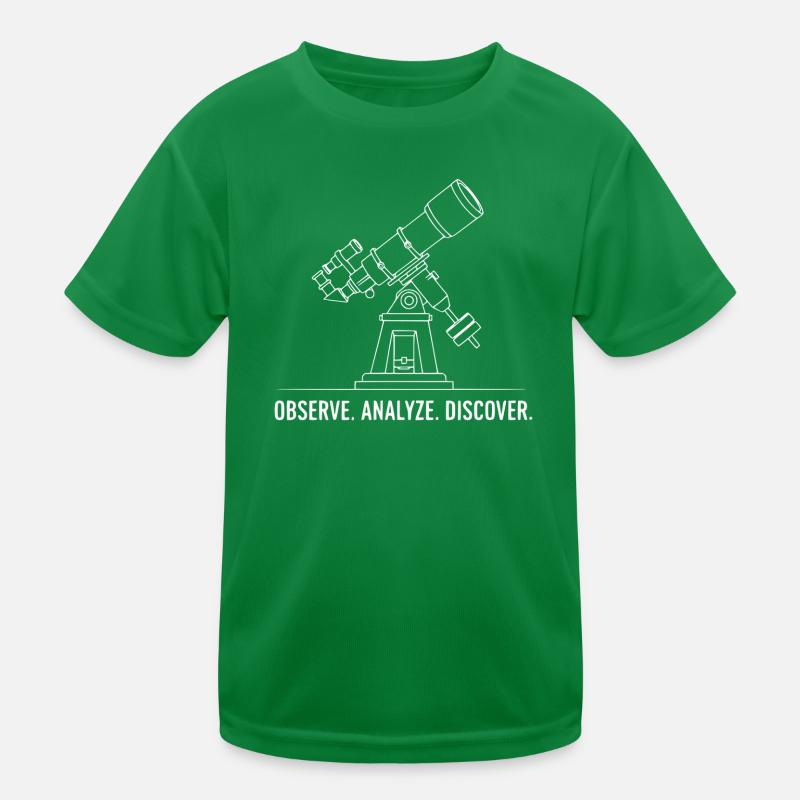 Telescope Astrophotography Observatory Observatory Kids Functional T-Shirt