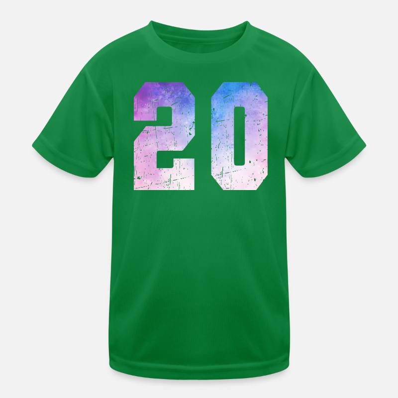 Ausgabe 20 – 20-jähriges Jubiläumsgeschenk Kinder Funktions-T-Shirt