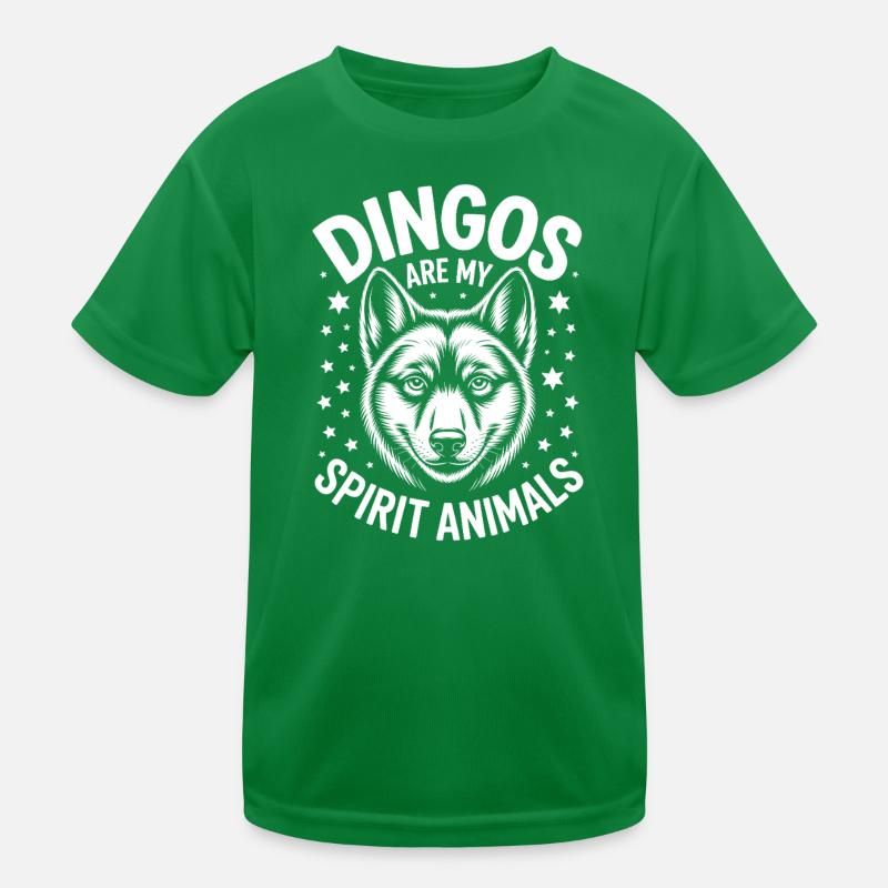 Dingo Sprüche Dingos Lustiges Dingo Geschenk Kinder Funktions-T-Shirt