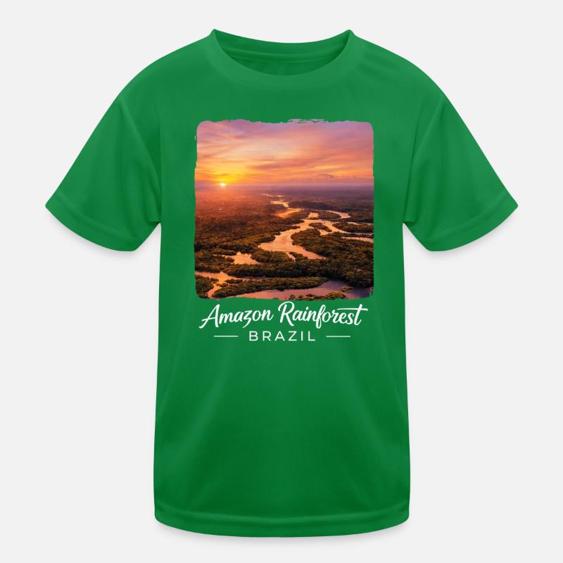 Forêt tropicale Découvert du Brésil T-shirt sport Enfant