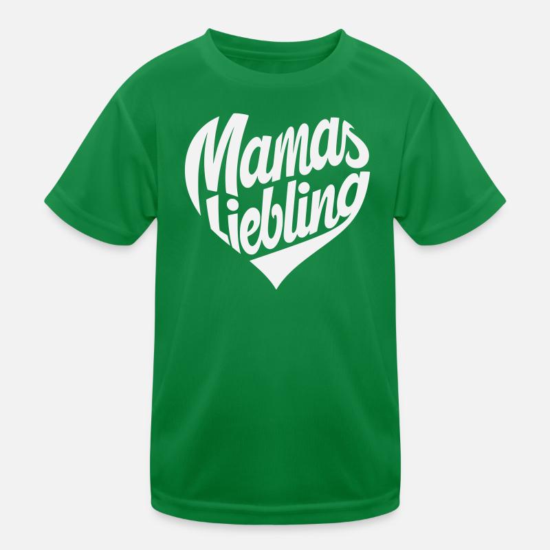 Mamas Liebling Herzdesign Kinder Funktions-T-Shirt