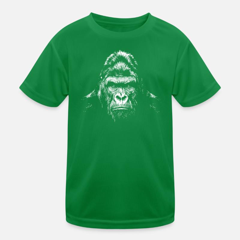 Gorilla Kinder Funktions-T-Shirt