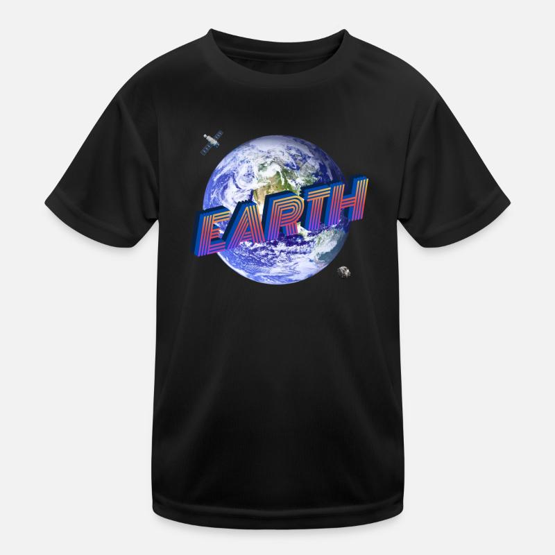ERDE – Weltraumserie Kinder Funktions-T-Shirt