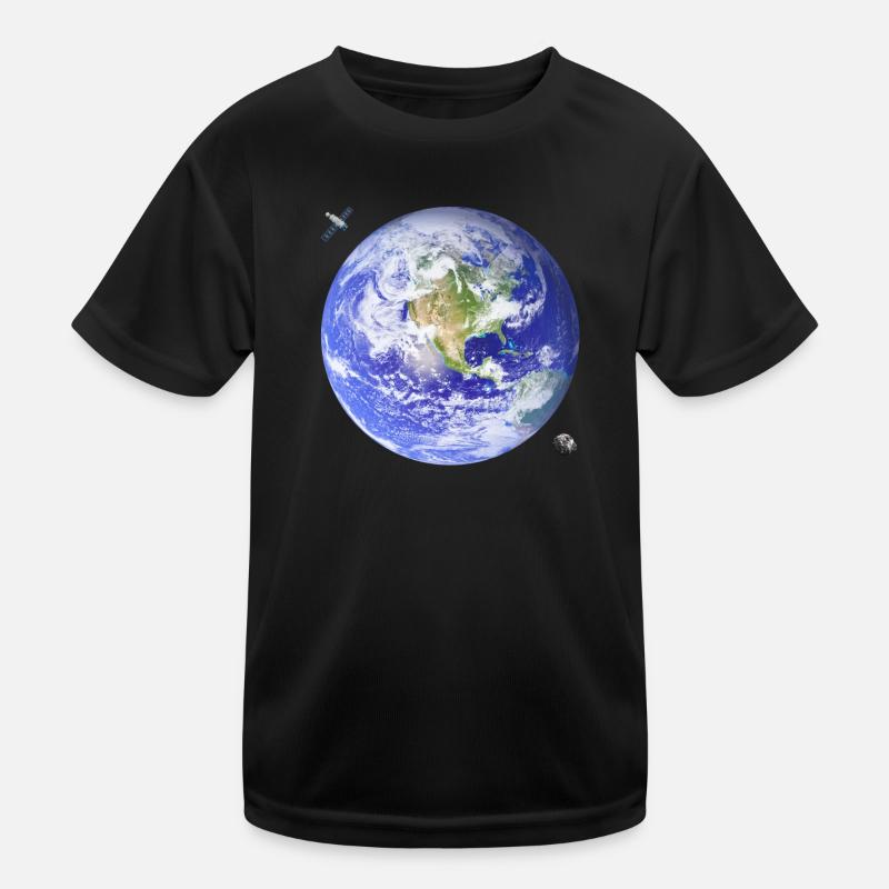 Planète Terre T-shirt sport Enfant