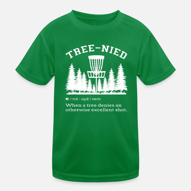 Arbre refusé : Tee du Forest Disc Golf T-shirt sport Enfant