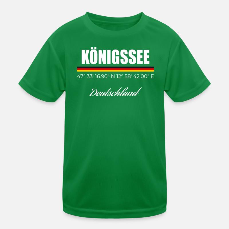 Königssee Kinder Funktions-T-Shirt