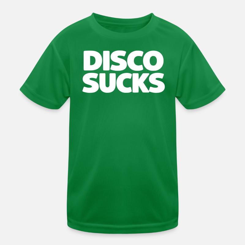 Disco Sucks Kids Functional T-Shirt