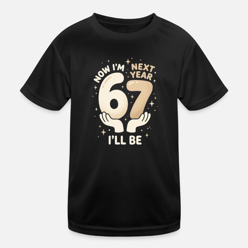 Conception amusante pour la célébration du 67e anniversaire T-shirt sport Enfant