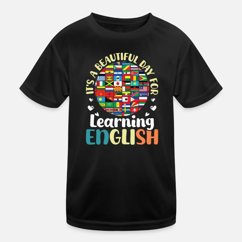 ELL-Lehrer englische Sprache Kinder Funktions-T-Shirt