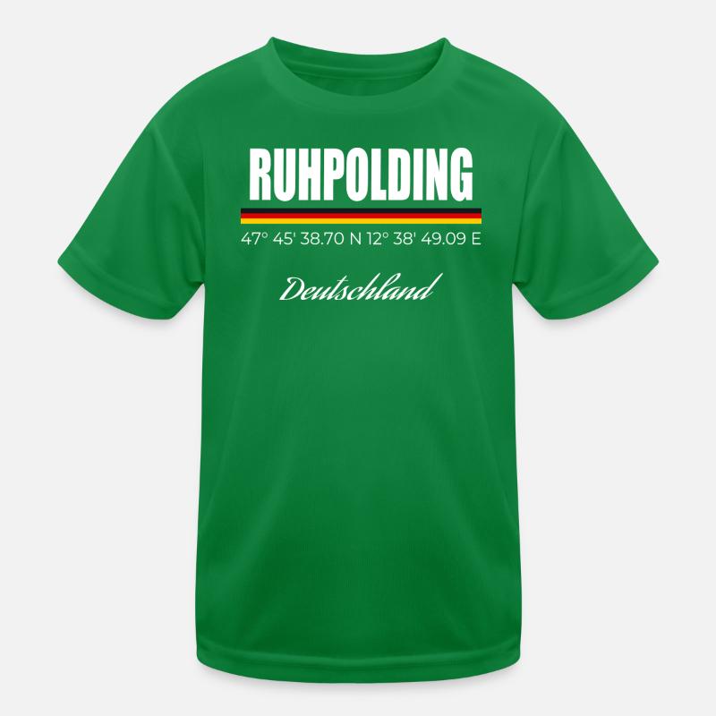 Ruhpolding Kinder Funktions-T-Shirt
