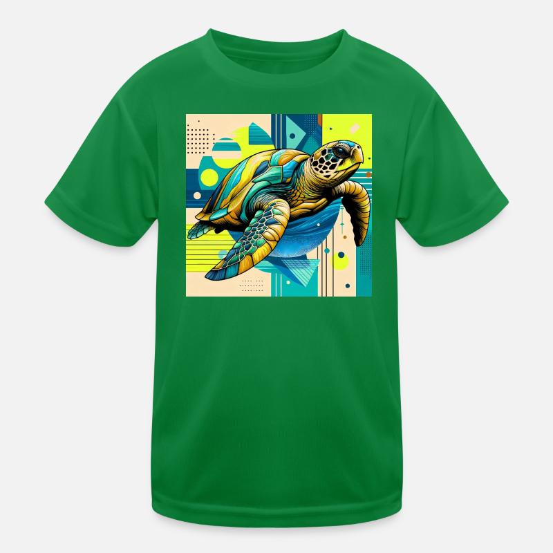 turtle Kids Functional T-Shirt