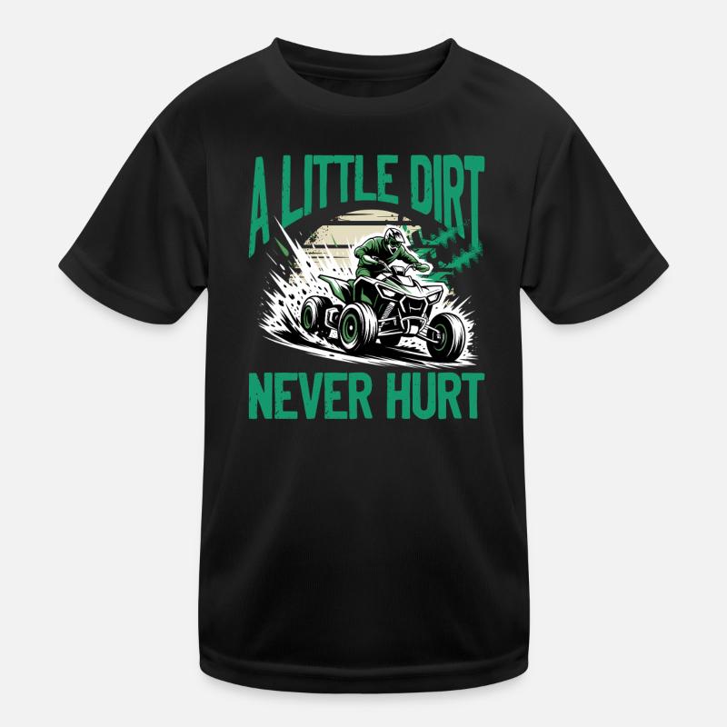 Quad ATV Garçons Hommes Quad Wheeler T-shirt sport Enfant