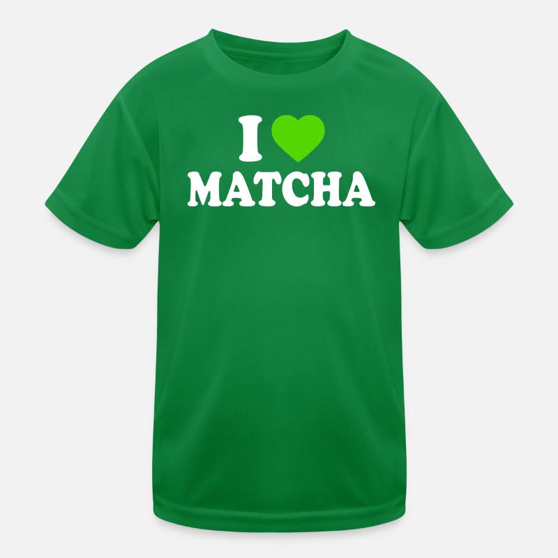 I love matcha Kinder Funktions-T-Shirt
