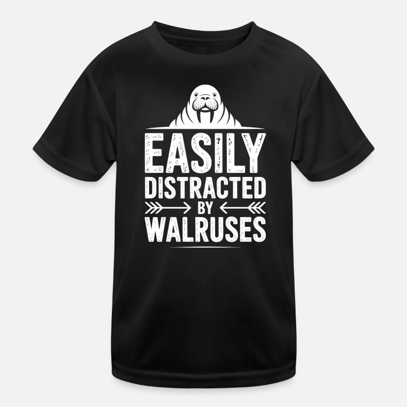 Walross Sprüche Walross Lustiges Walross Geschenk  Kinder Funktions-T-Shirt