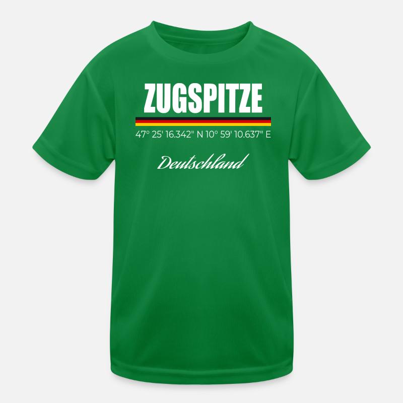 Zugspitze Kinder Funktions-T-Shirt