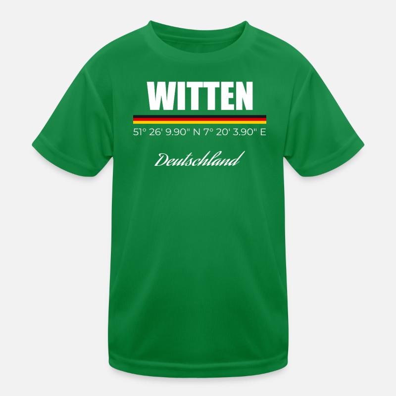 Witten Kinder Funktions-T-Shirt
