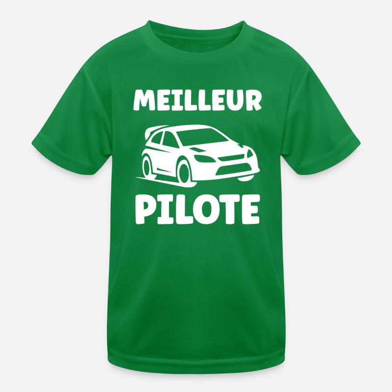 rallye T-shirt sport Enfant