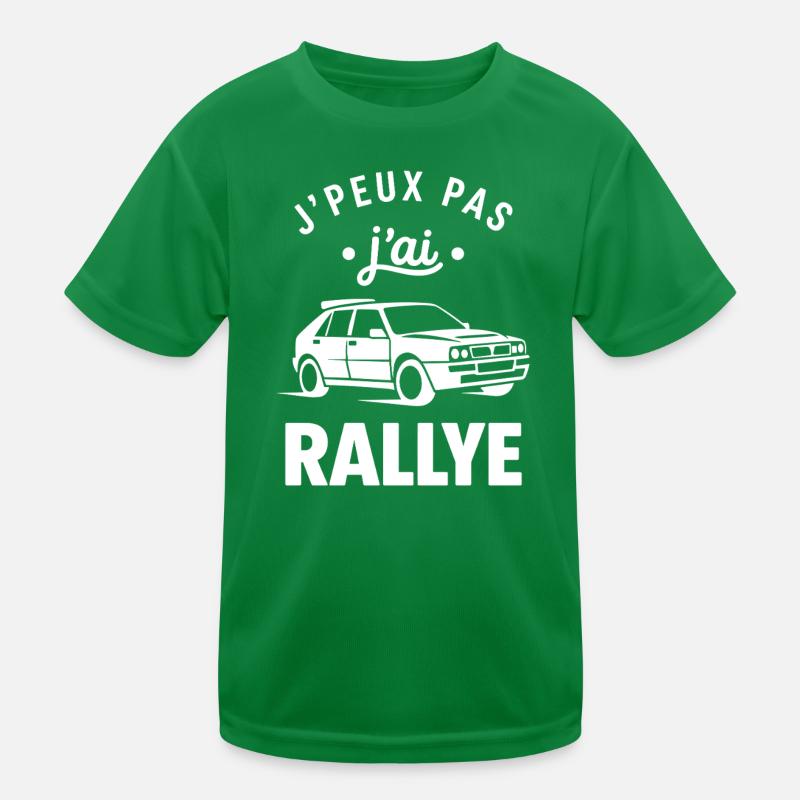 rallye T-shirt sport Enfant