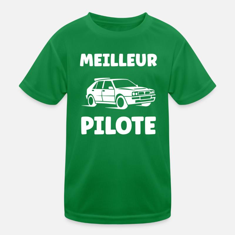 rallye T-shirt sport Enfant