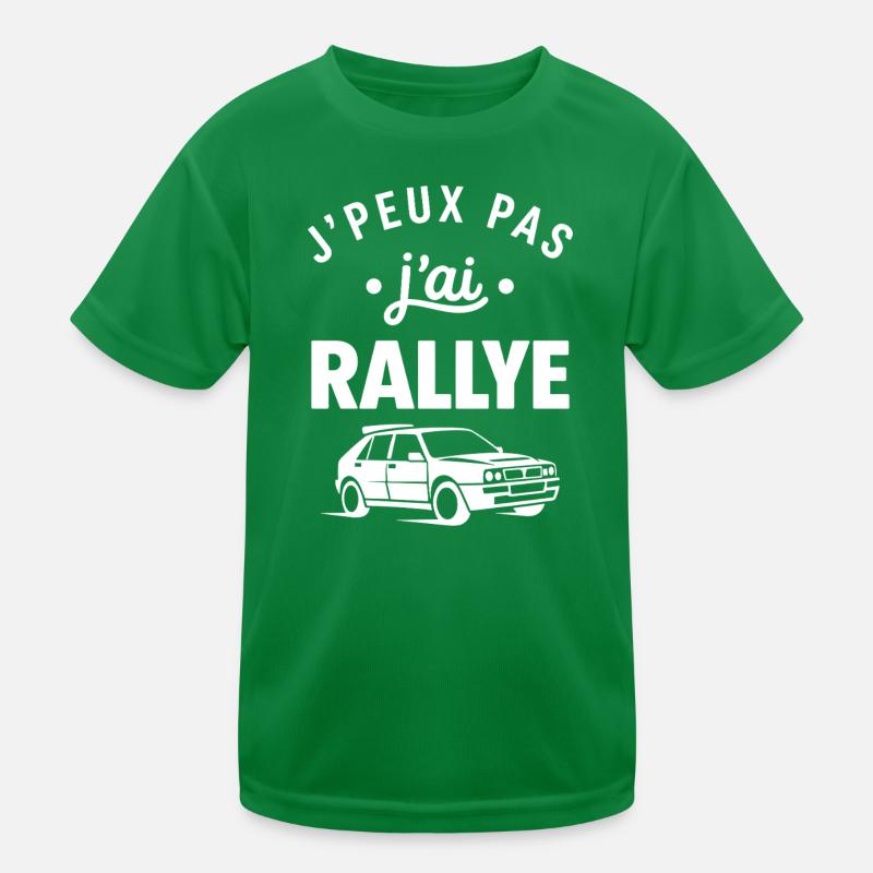 rallye T-shirt sport Enfant