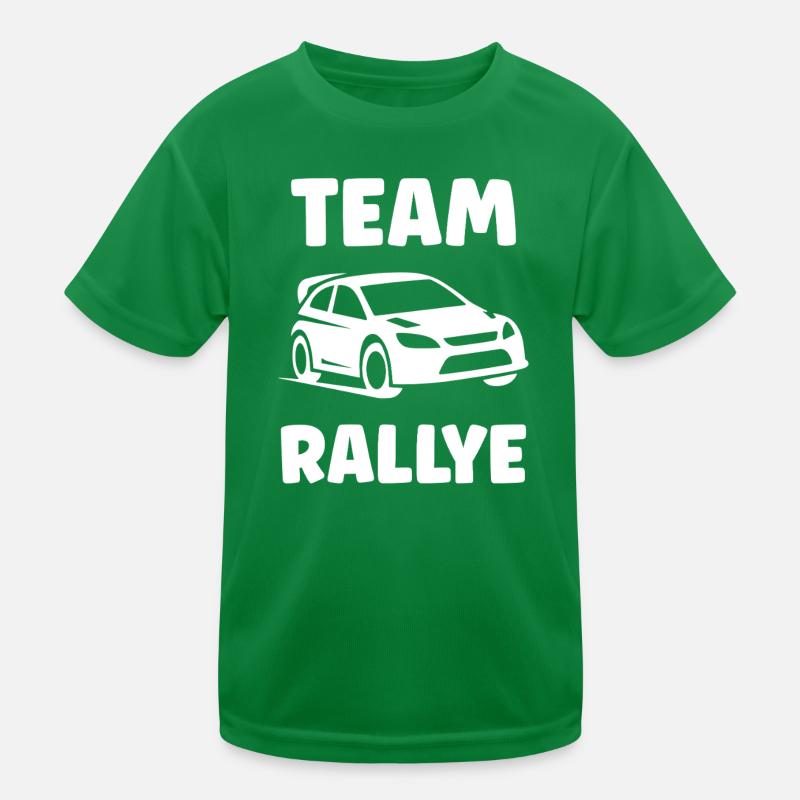 rallye T-shirt sport Enfant