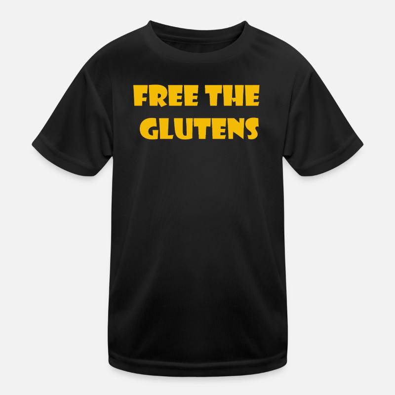 Free the glutens Kids Functional T-Shirt