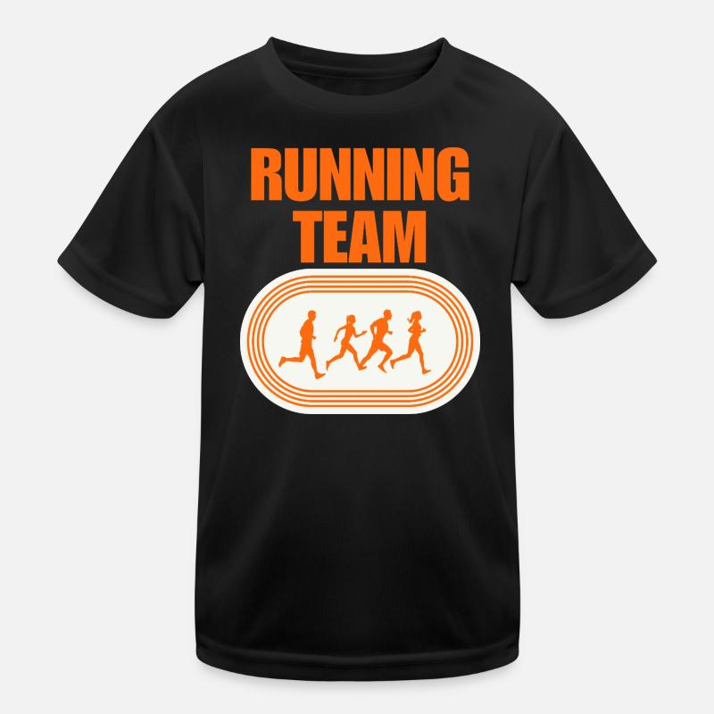 Équipe de course T-shirt sport Enfant