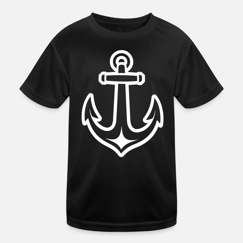 Anker Kinder Funktions-T-Shirt