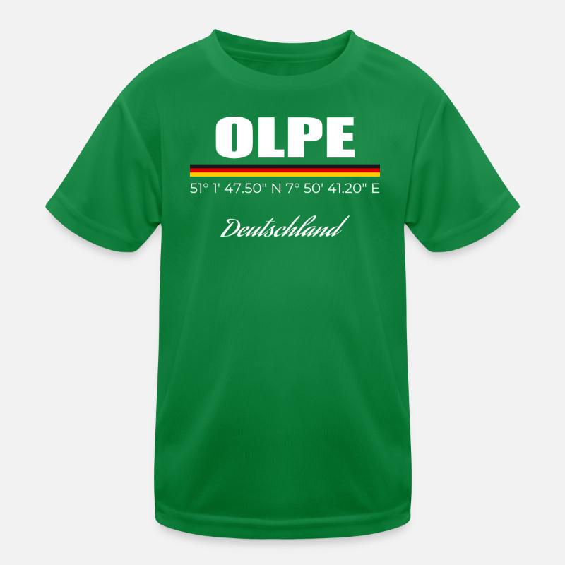 Olpe Kinder Funktions-T-Shirt