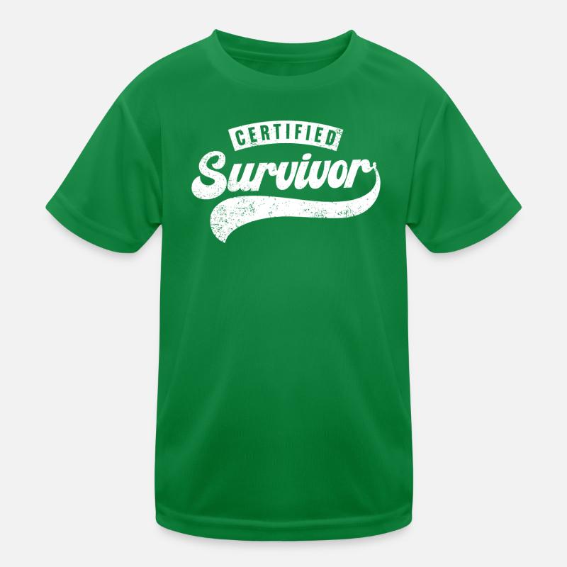 Certified Survivor Kids Functional T-Shirt