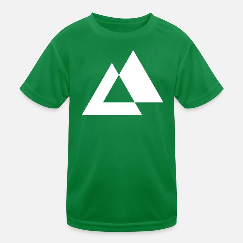 Conception des triangles géométriques T-shirt sport Enfant