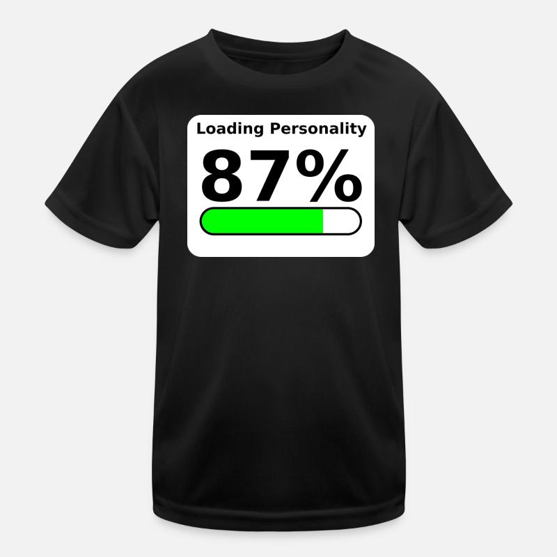 Loading Personality 87% – Nerdy Statement Tee Kinder Funktions-T-Shirt